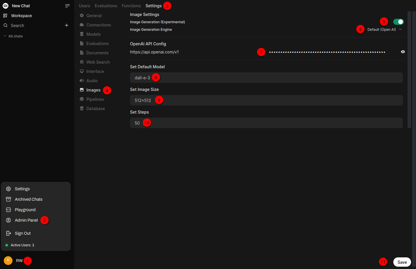 open-webui-interface-configure-dall-e