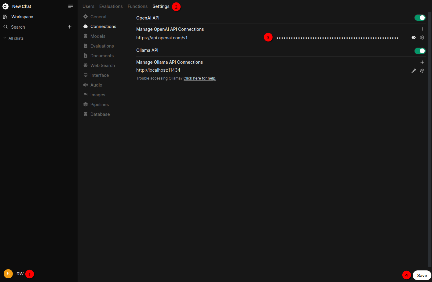 open-webui-interface-configure-openai-key